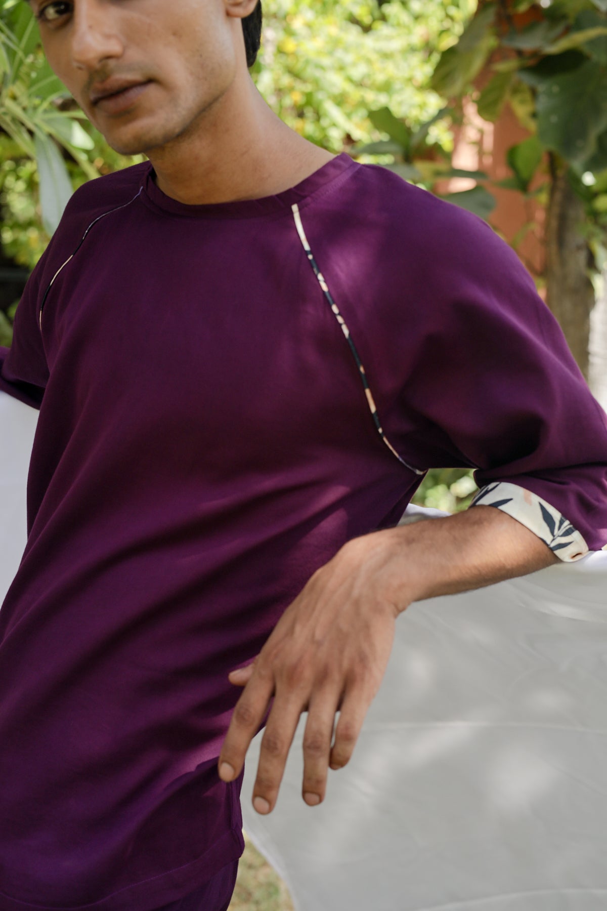 Aubergine Uniform Bottom