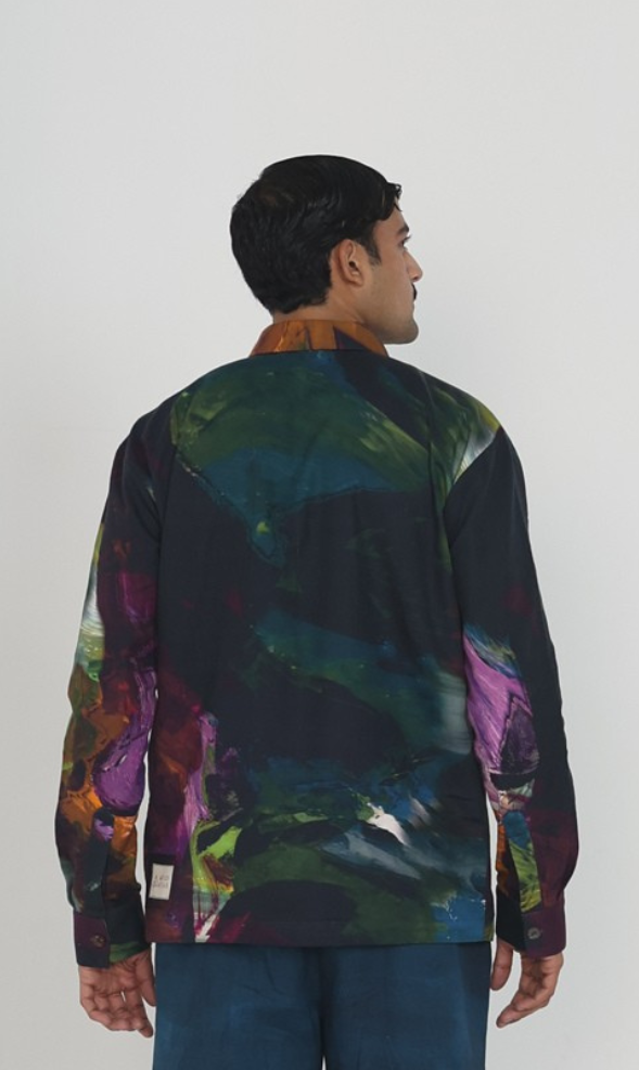 Interlude zipup shirt